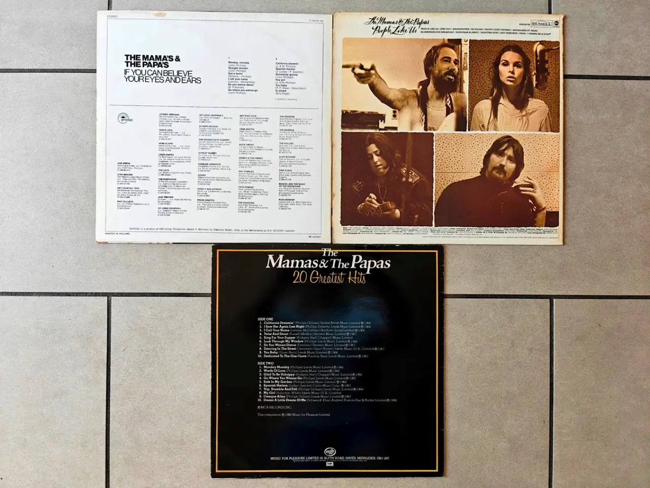Billede 2 - LP, The Mamas & The Papas x3