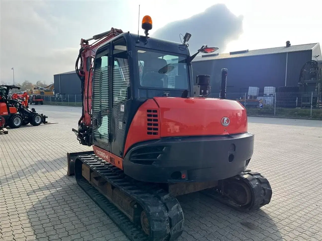 Billede 13 - Kubota KX080-4 Rotortilt centralsmørring