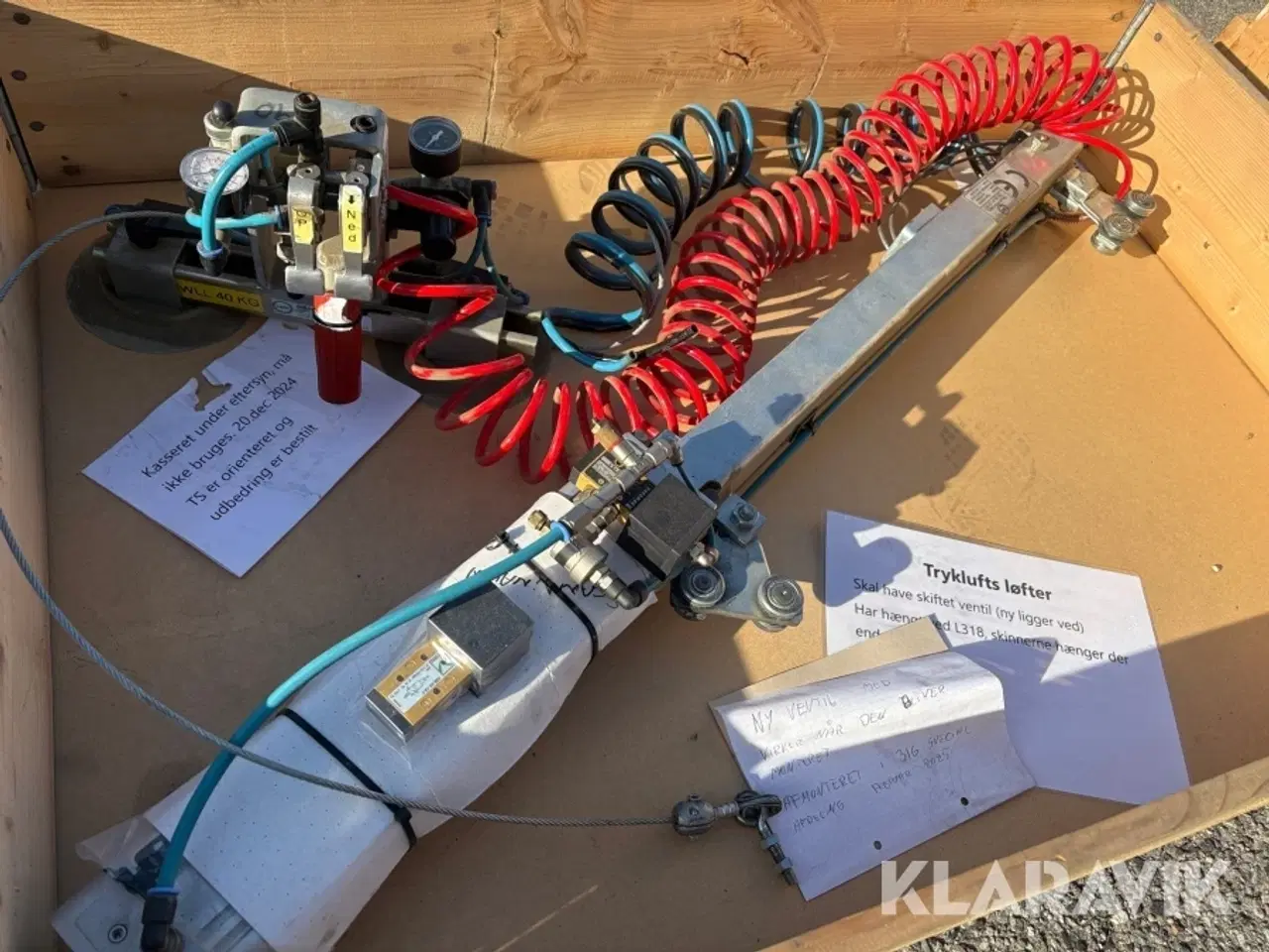 Billede 1 - Trykluftsløfter Maskinværkstedet 1590-40