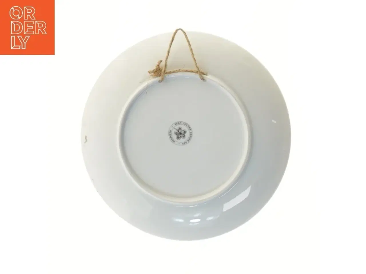 Billede 2 - Porcelænstallerken med telefonmotiv fra Scan Lekven Design (str. Ø 19,5 cm)