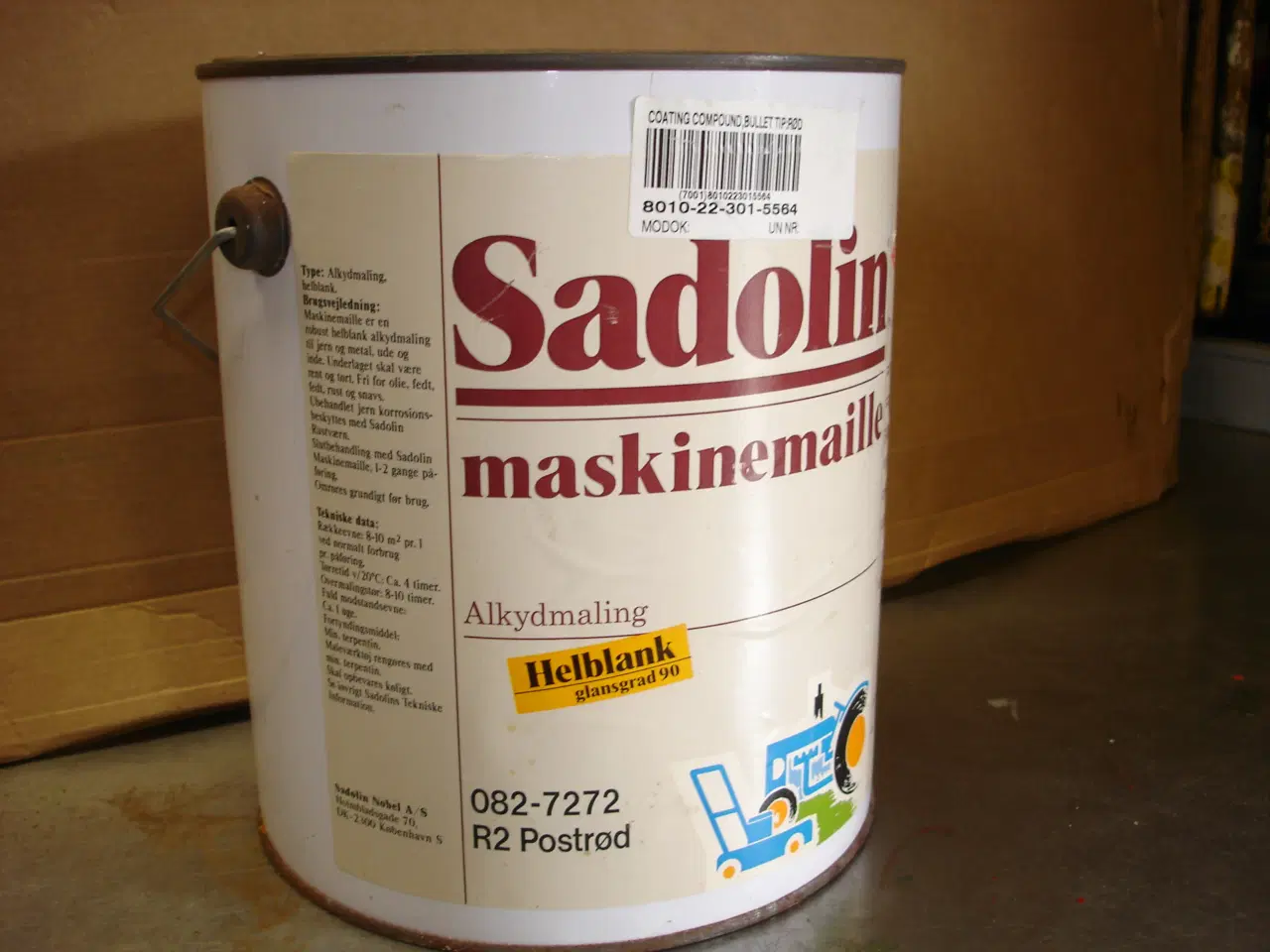 Billede 1 - Maling Sadolin emalje