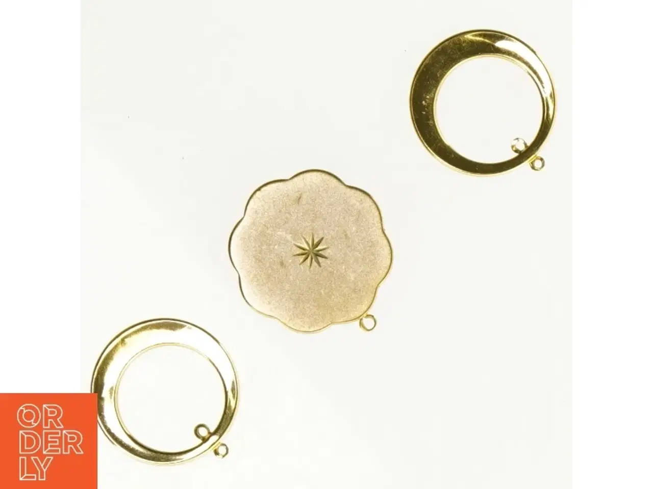 Billede 4 - Vintage messing vedhæng (str. 4 cm)