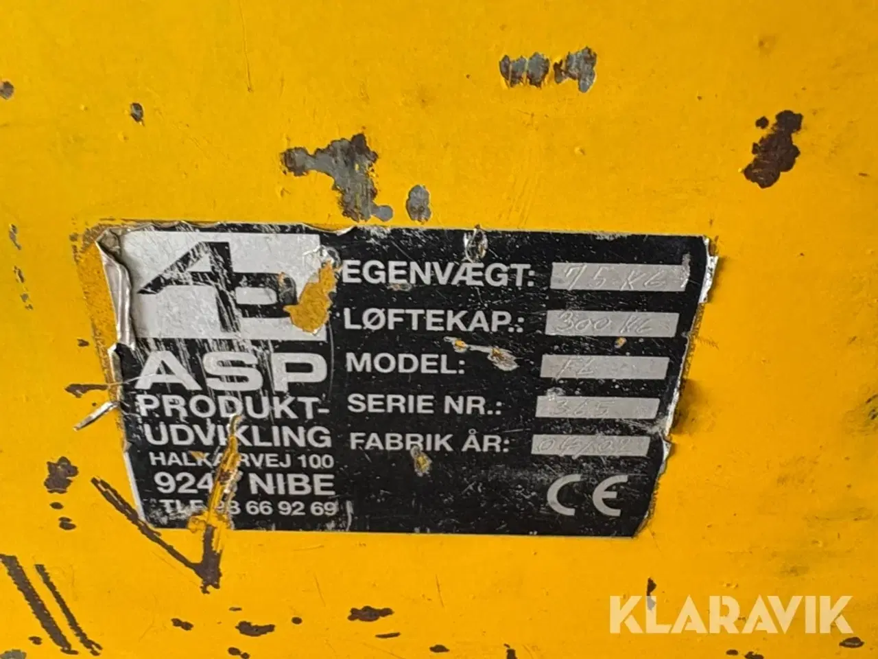 Billede 10 - Vakuumsuger ASP Produktudvikling FL 300 kg