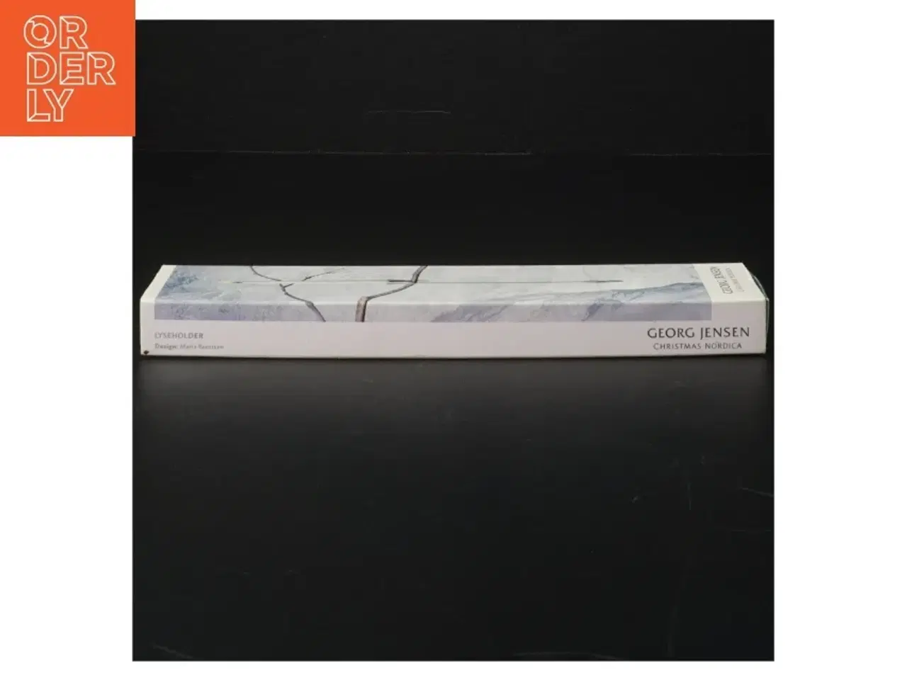 Billede 5 - Georg Jensen Lysholder fra Georg Jensen (str. Længde. 21 cm)