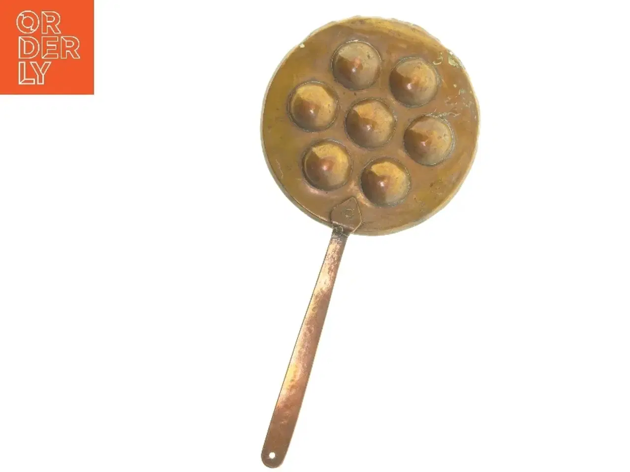 Billede 3 - Kobber æbleskive pande (str. Ø 26 cm)