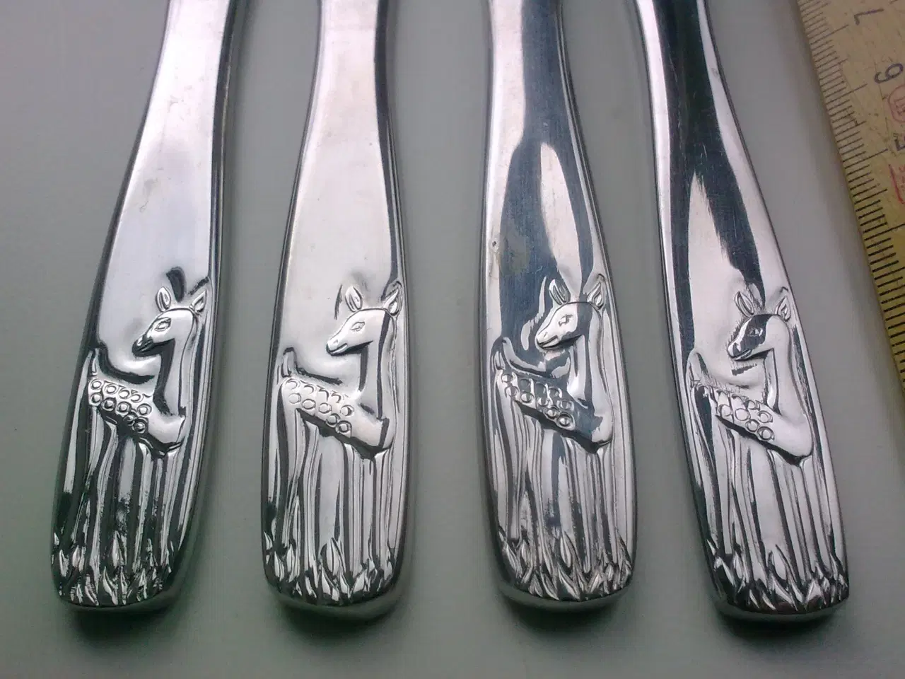 Billede 1 - Bambi konfekt knive 4 stk. Amefa