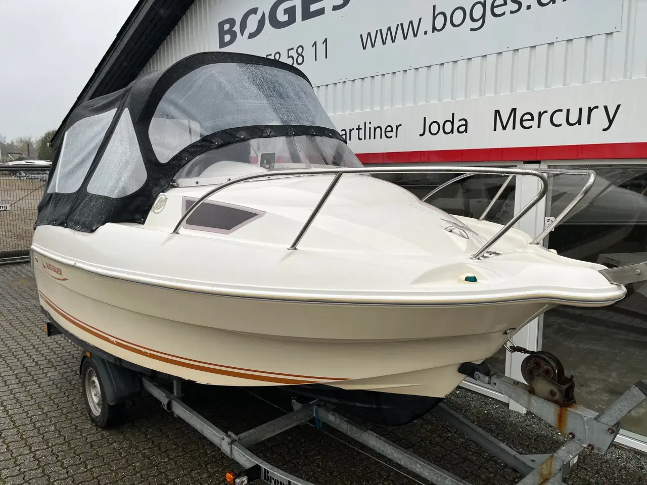 Billede 4 - 470 Cruiser med 40 hk Mercury-EFI 4 takt og 1000 kg Brenderup bådtrailer