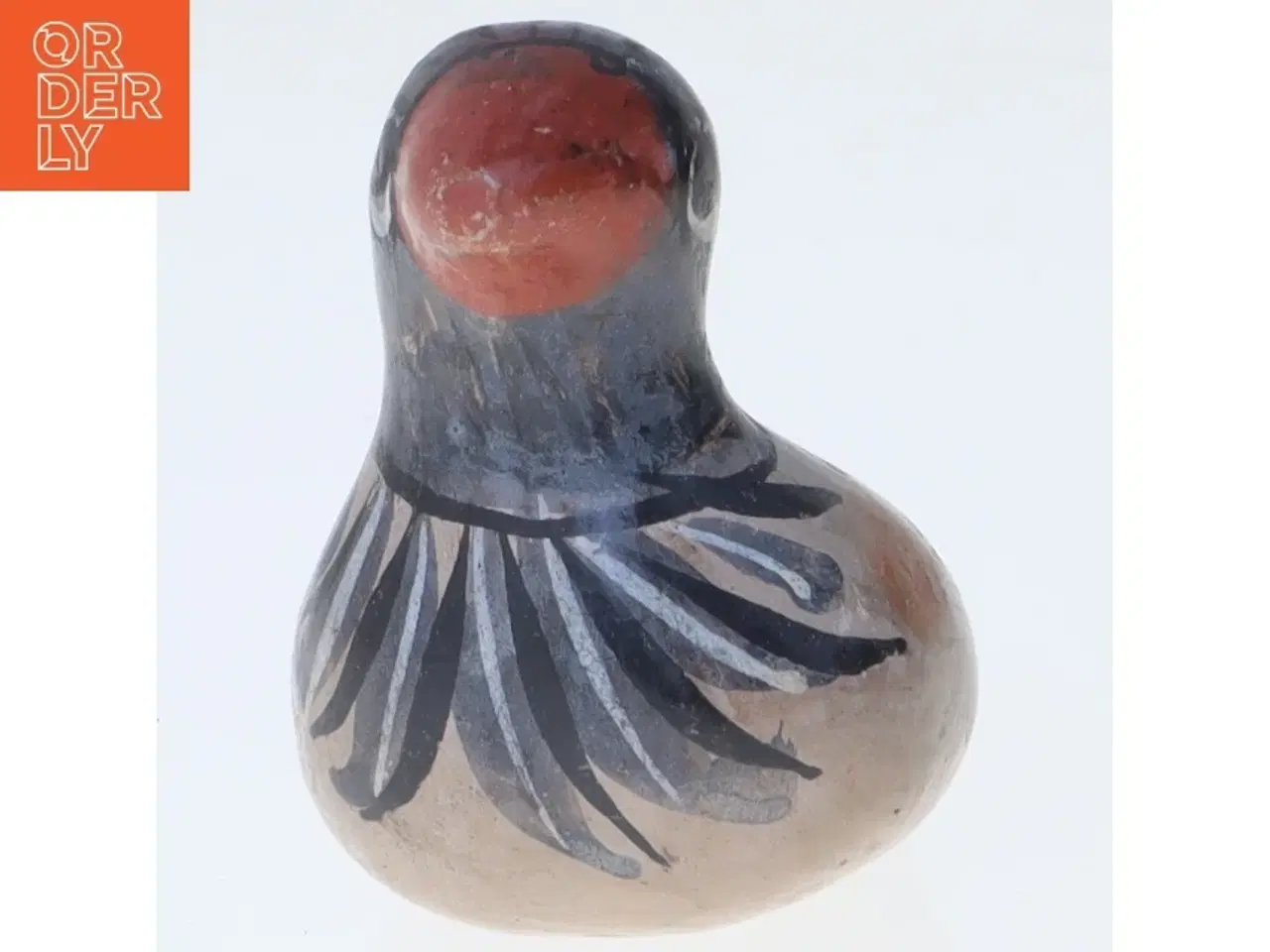 Billede 2 - Keramisk fuglefigur (str. 7x5 cm)