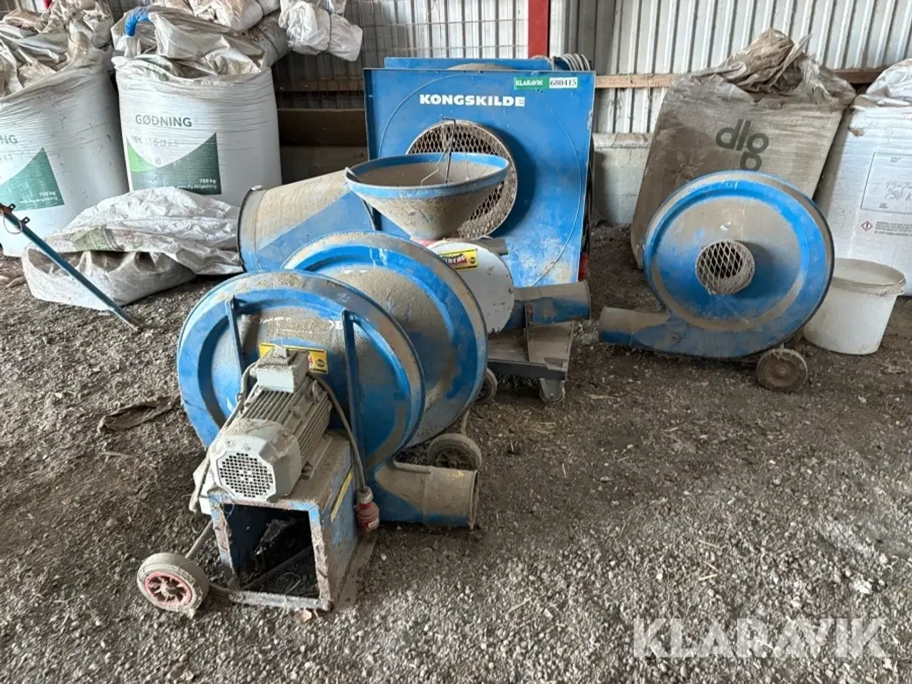 Billede 2 - Kornblæsere Kongskilde 5 styk