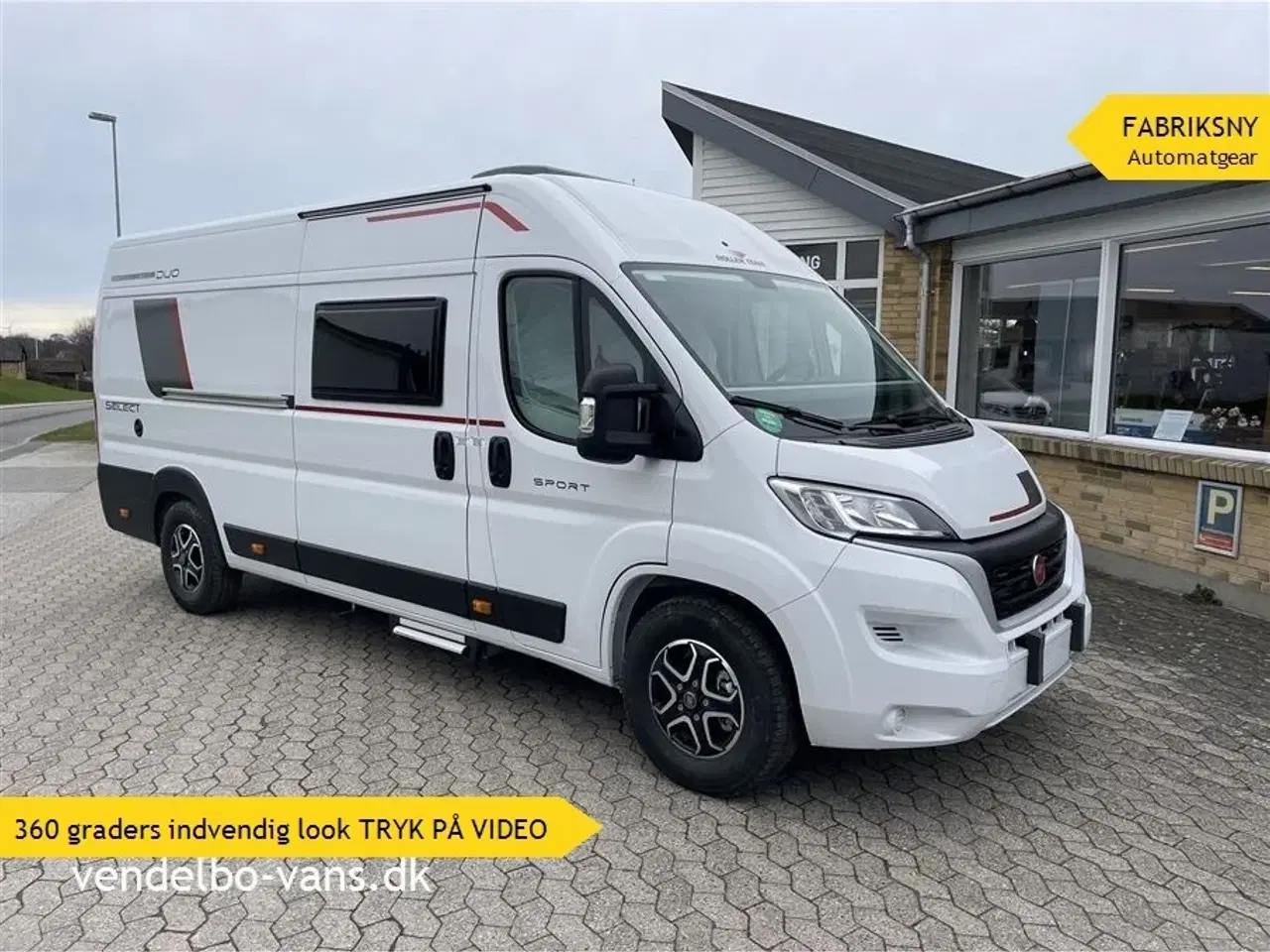 Billede 1 - 2026 - Rollerteam Livingstone DUO Sport   CamperVan med opklapbare enkeltsenge