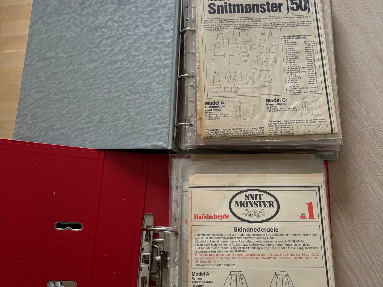 Billede 1 - Unik samling af Snitmønstre 