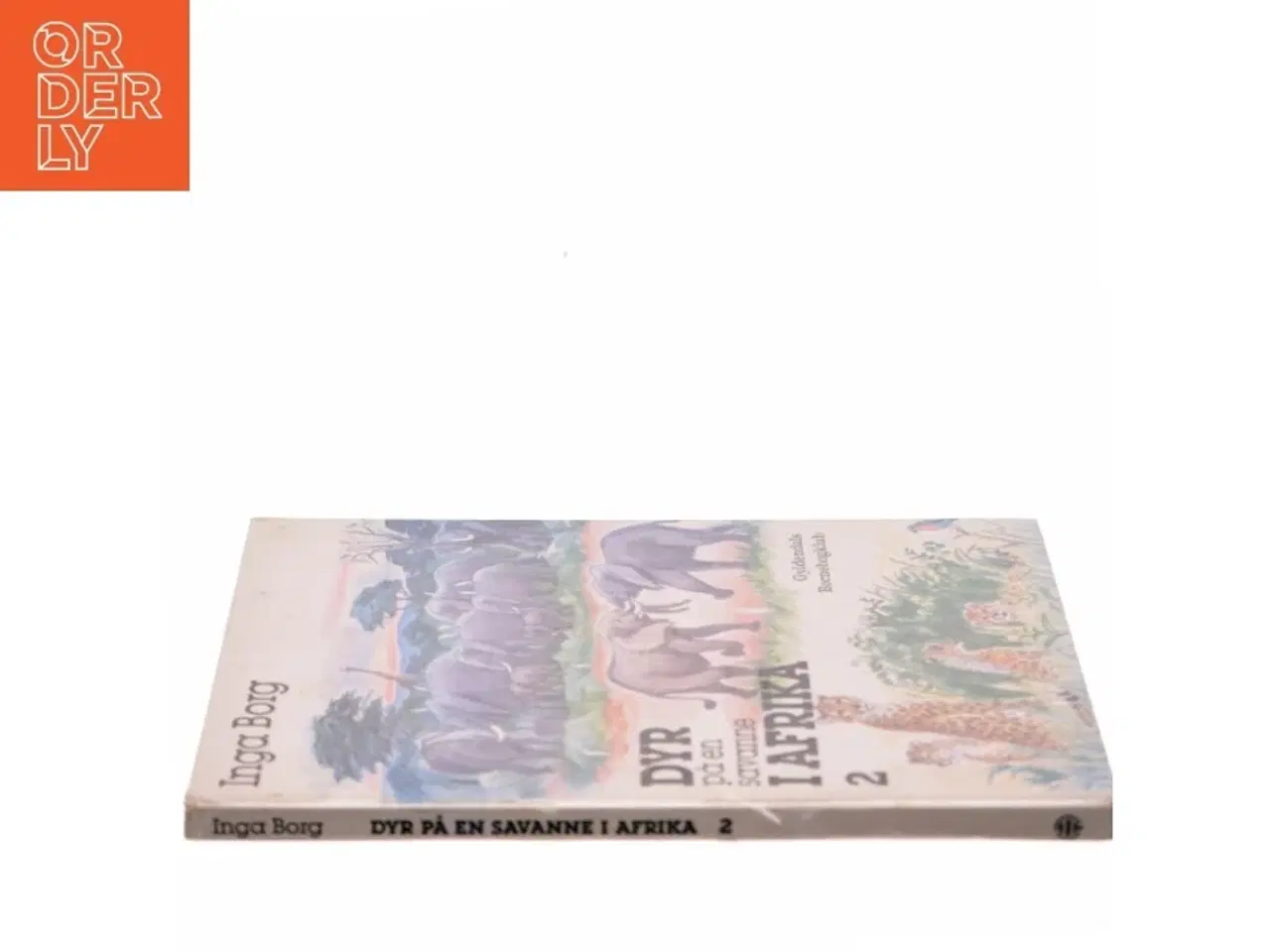 Billede 2 - Børnebog - Dyr på en savanne i Afrika 2 af Inga Borg (Bog)