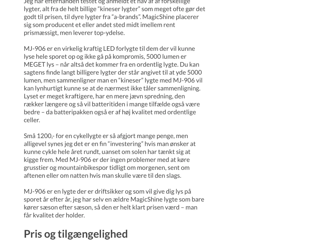 Billede 2 - Magicshine kvalitets forlygte sæt 3200 Lumen