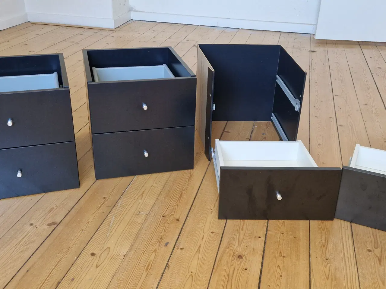 Billede 2 - ikea kallax indsats med to skuffer / Skuffeindsats