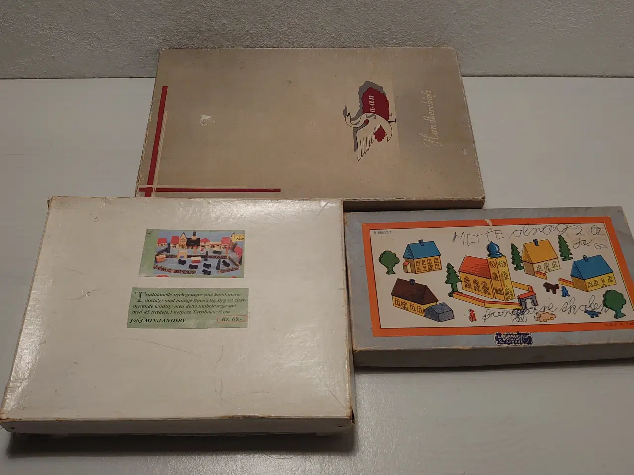 Billede 5 - Erzgebirge:Saml selv miniature byer.1 i org. æske