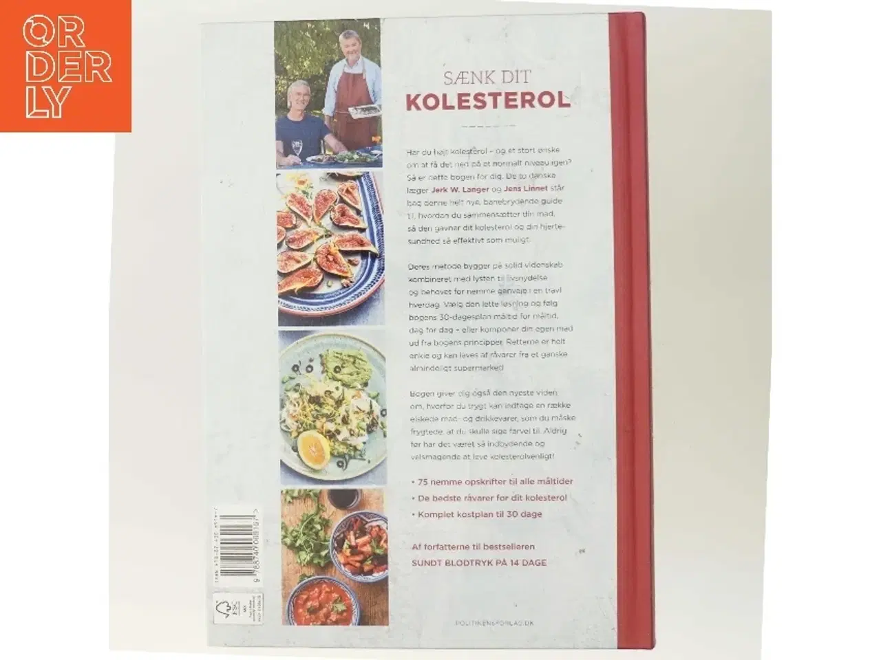 Billede 3 - Sænk dit kolesterol : 30 dage med ekstra hjertevenlig antiinflammatorisk kost af Jens Linnet (f. 1956-06-20) (Bog)