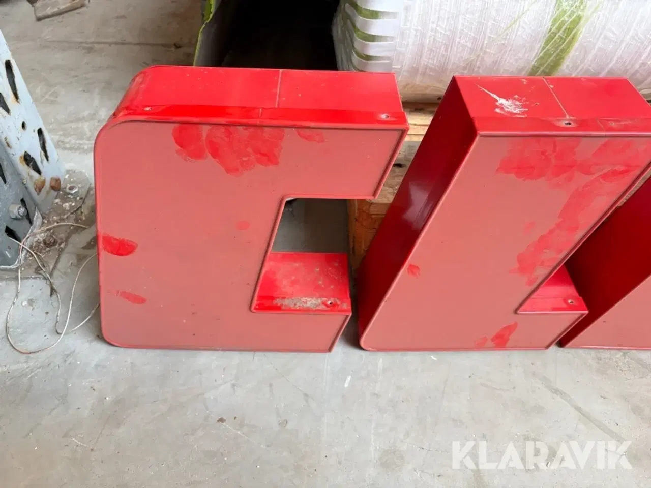 Billede 2 - Claas bokstavs lampe Claas