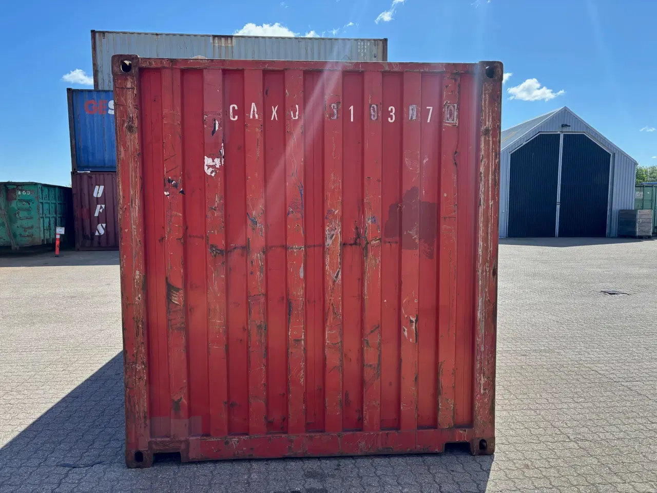 Billede 3 - 20 fods Container- ID: CAXU 619377-0