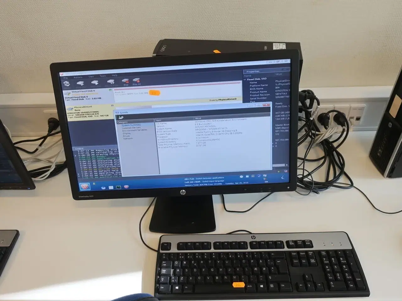 Billede 1 - HP 23" skærm Elitedisplay E231 (PC medfølger ikke)