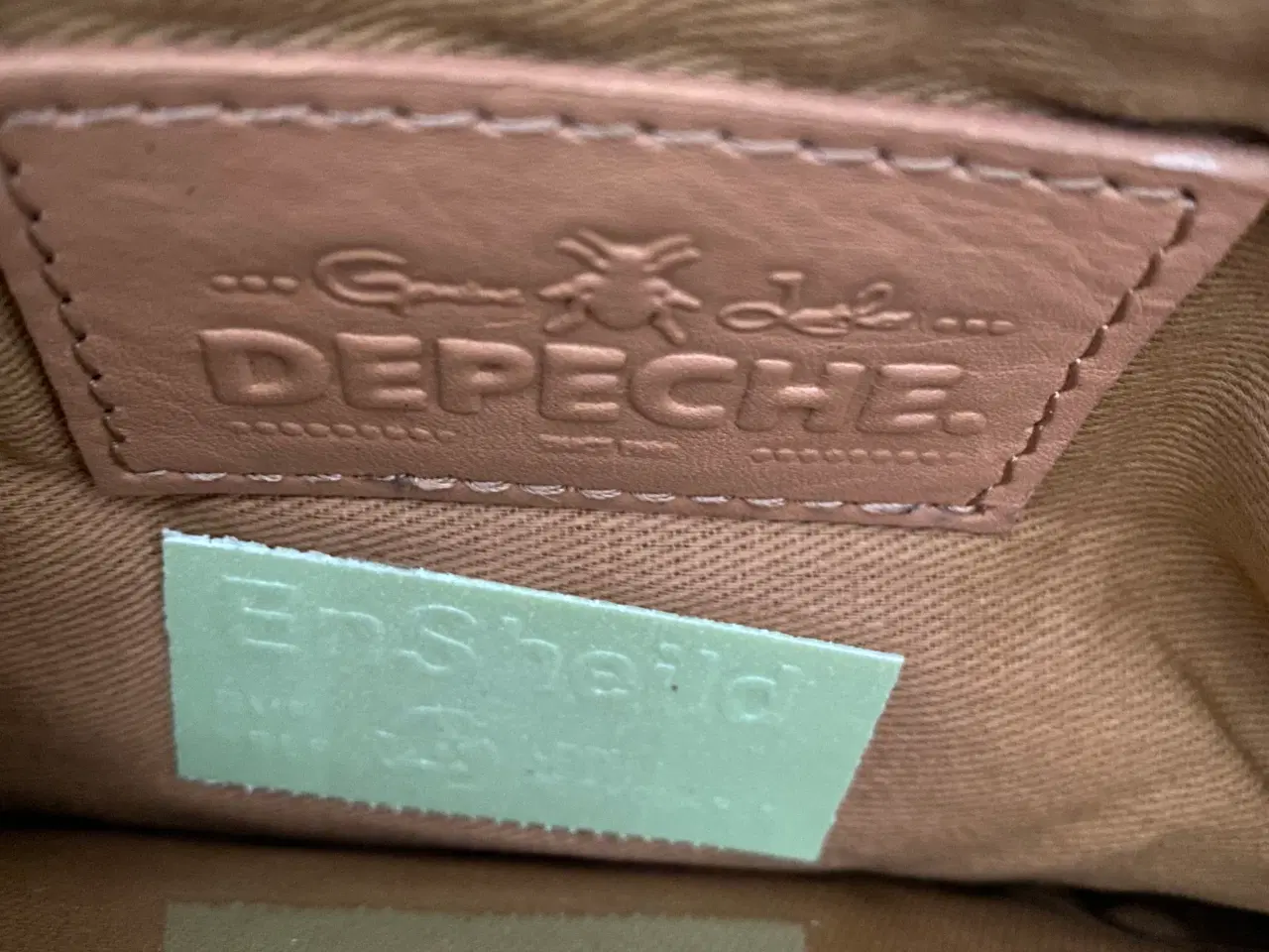 Billede 4 - Depeche læderclutch 