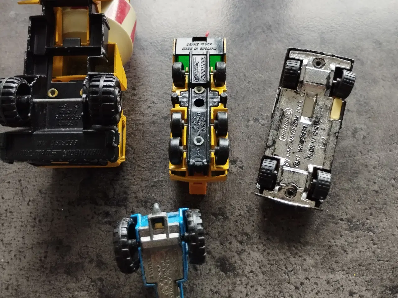 Billede 1 - legetøjsbiler metal gamle 