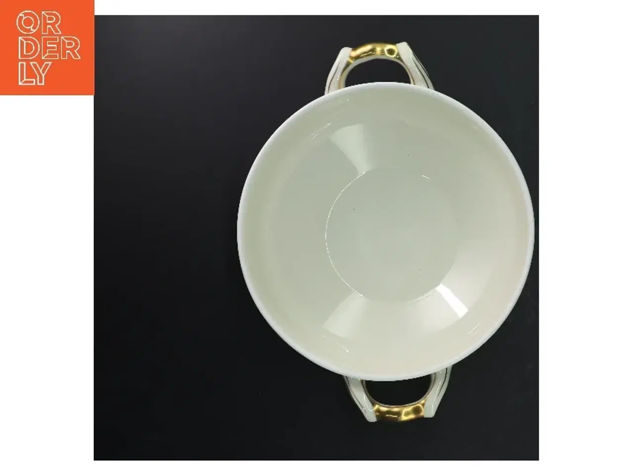 Billede 6 - Porcelæns suppe terrin med låg og håndtag fra KPM (str. 21,5 cm i diameter)