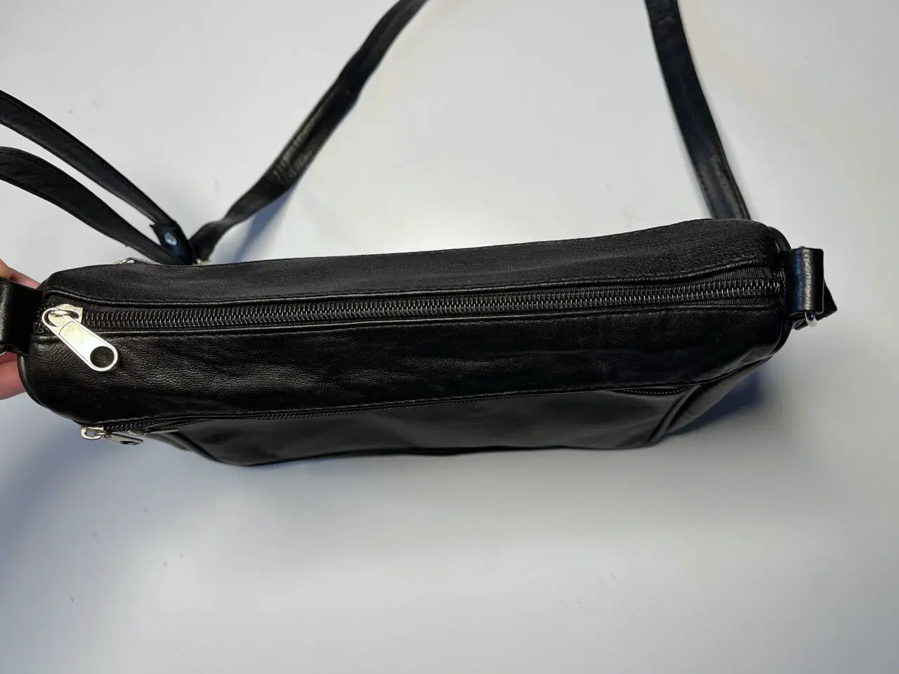 Billede 3 - Dametaske sort læder