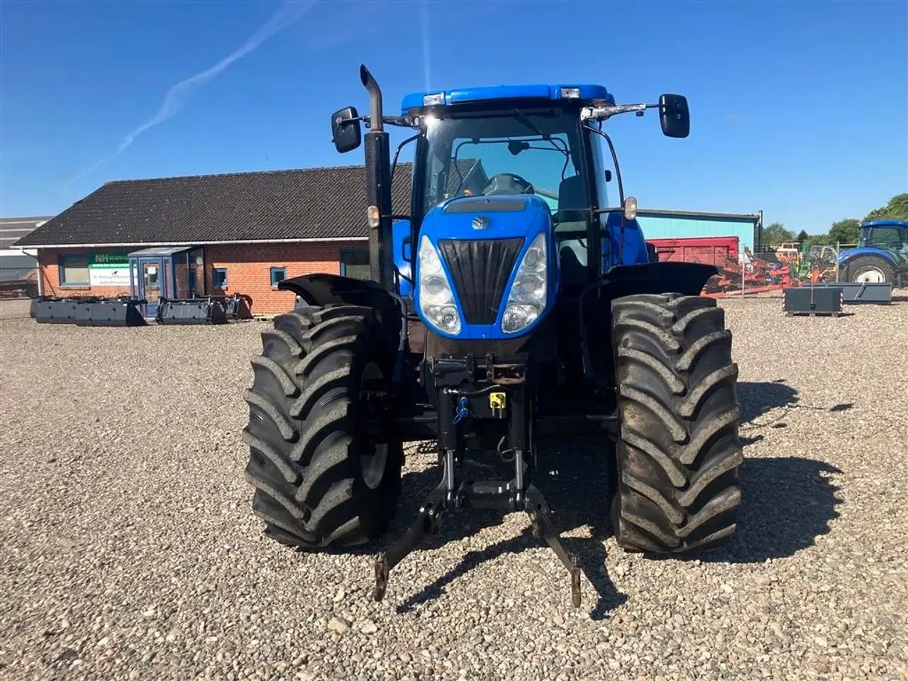 Billede 3 - New Holland T 7050 kun 7165 timer! frontlift