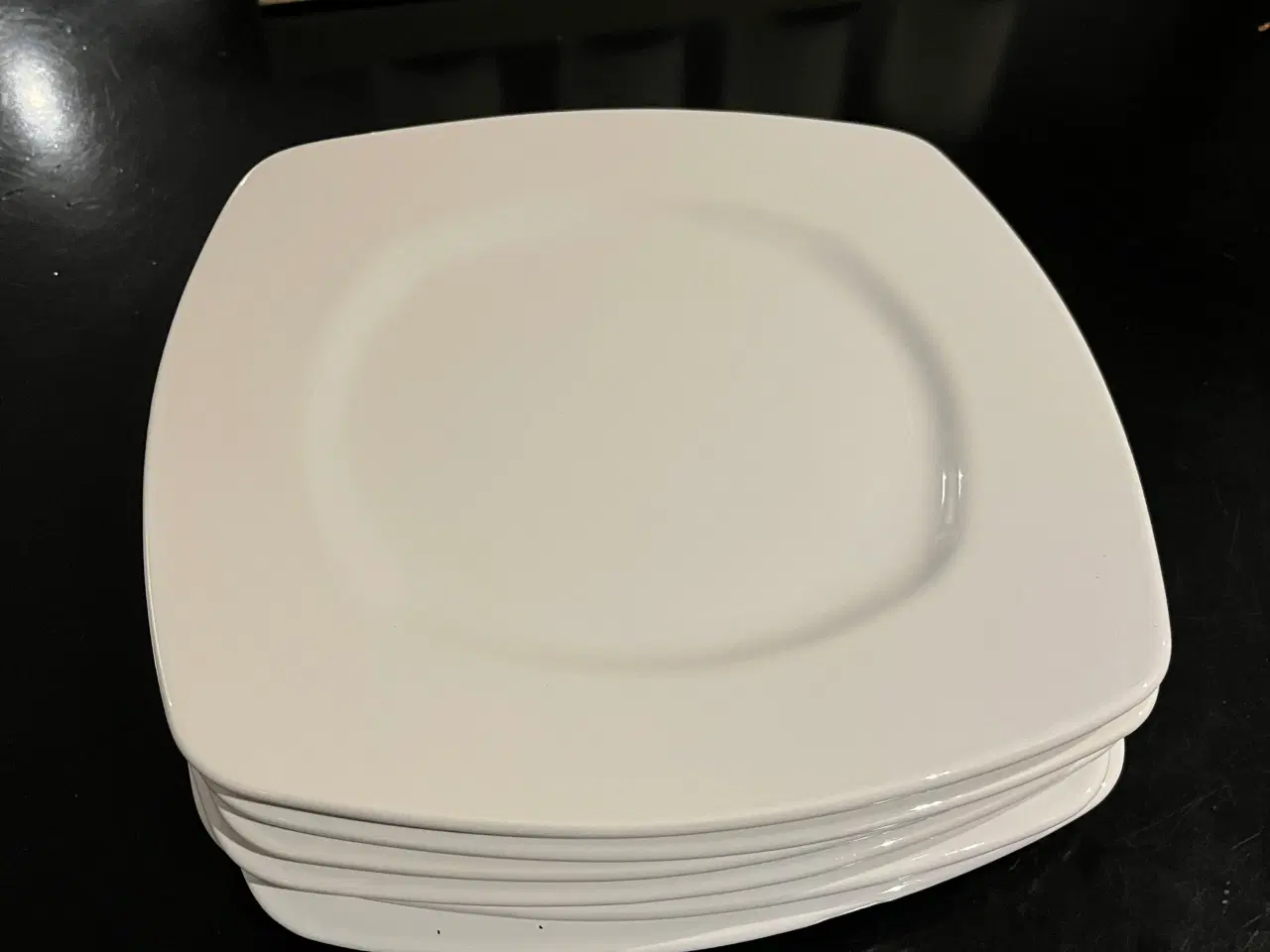 Billede 1 - 6 stk. firkantet tallerkner