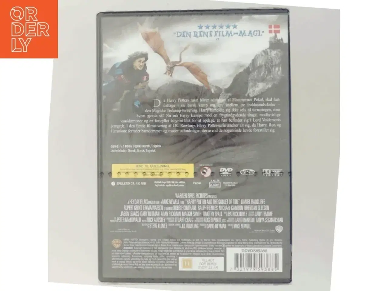 Billede 3 - Harry Potter og Flammernes Pokal  med Daniel Radcliffe (DVD)