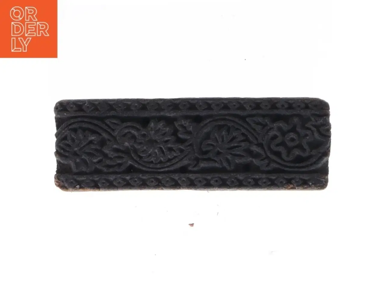 Billede 1 - Træ bloktryk (str. 11x7 cm)