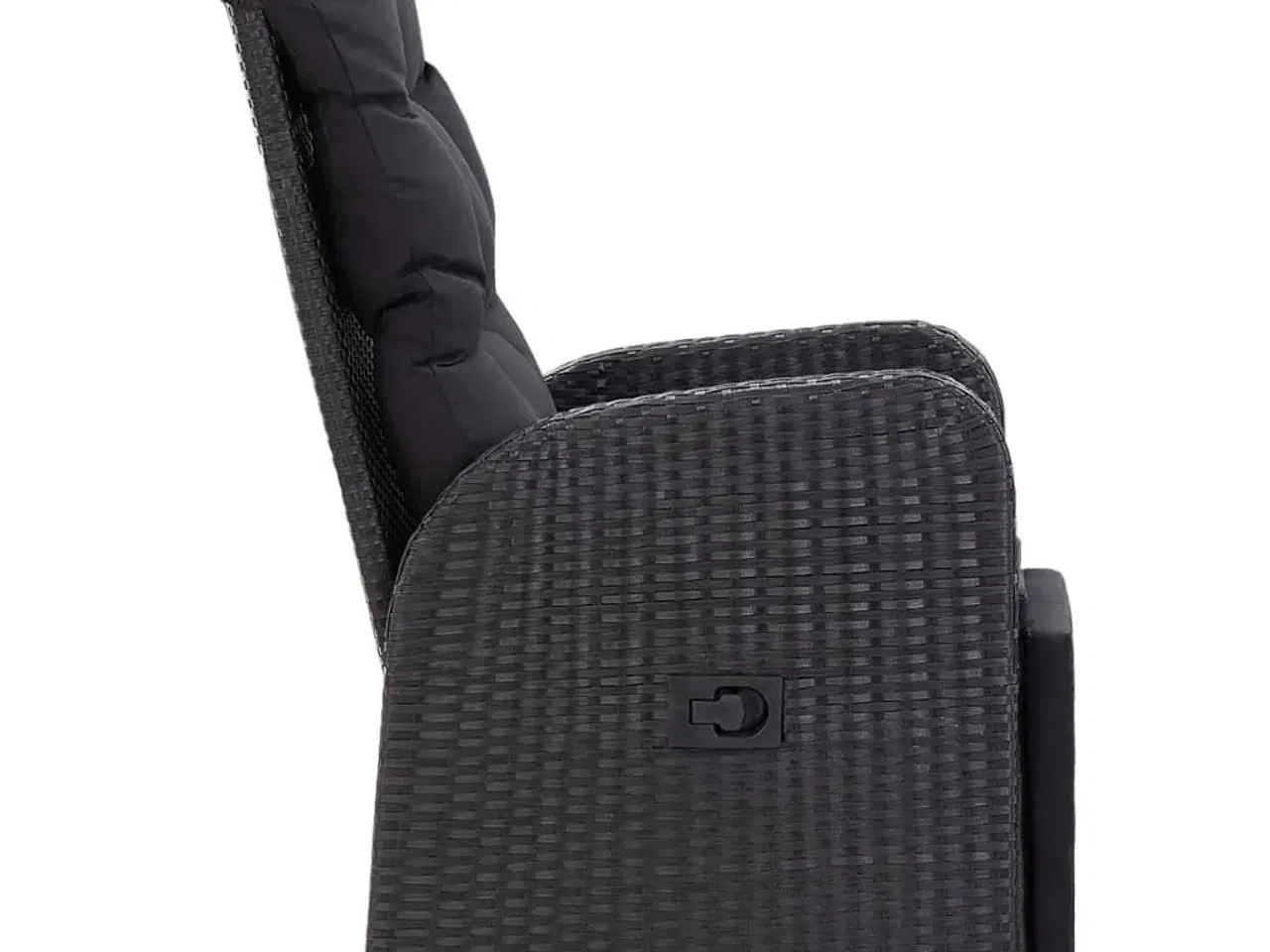 Billede 10 - Bistrosæt 3 dele med hynder polyrattan sort