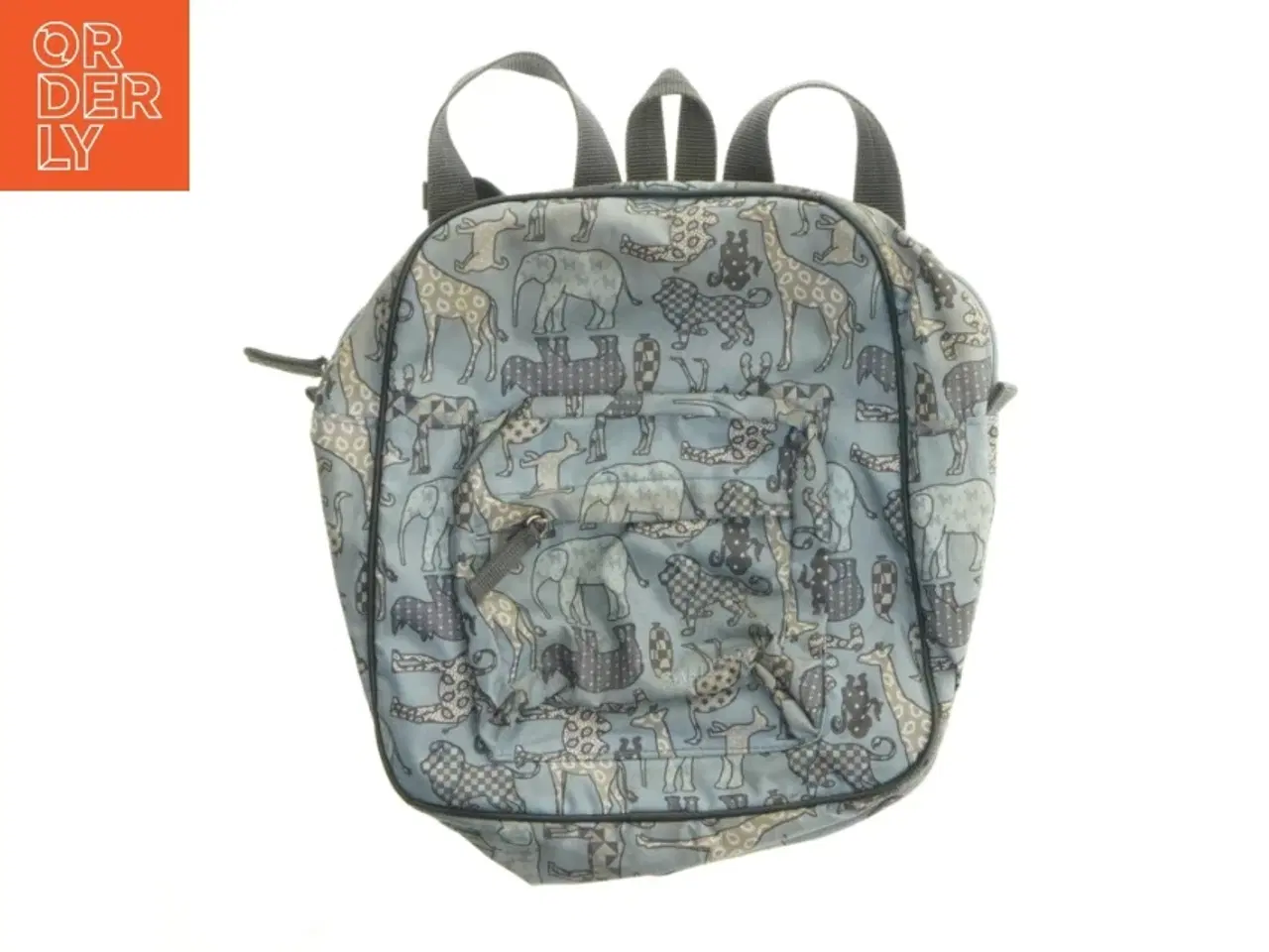Billede 1 - Rygsæk med dyremotiv (str. 29x28 cm)