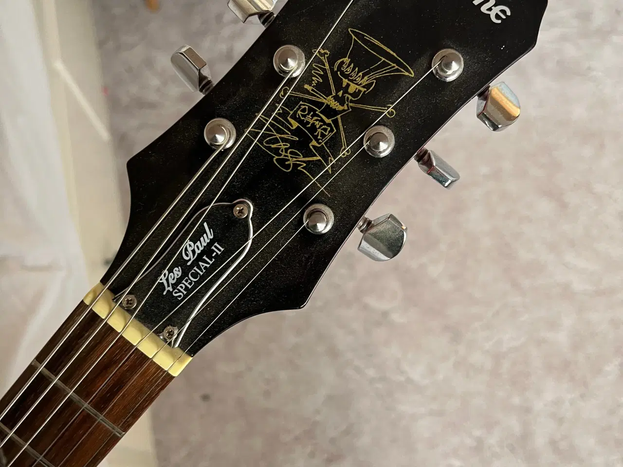 Billede 3 - El guitar med  @Jacob Dinesen  autograf 