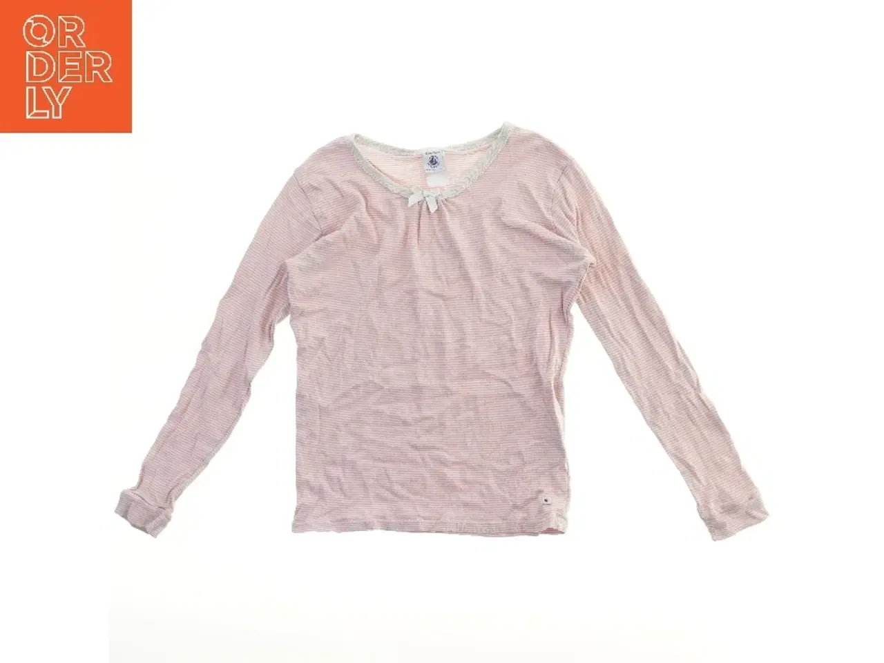 Billede 1 - Petite Batesu Langærmet stribet natbluse (str. 152)