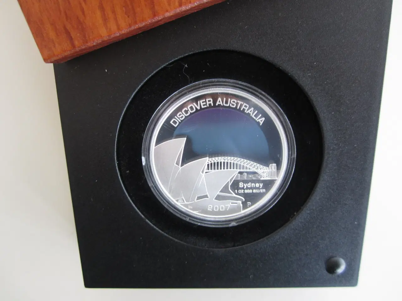 Billede 6 - Discover Australia "Sydney" 2007 sølvmønt.