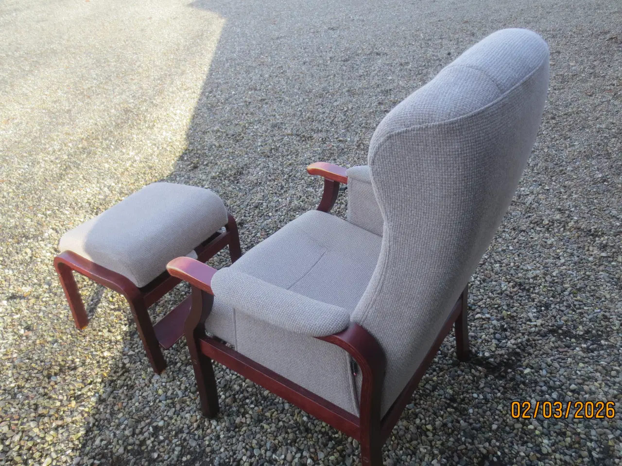 Billede 4 - 1 stk Nordic Easy Otiumlænestol