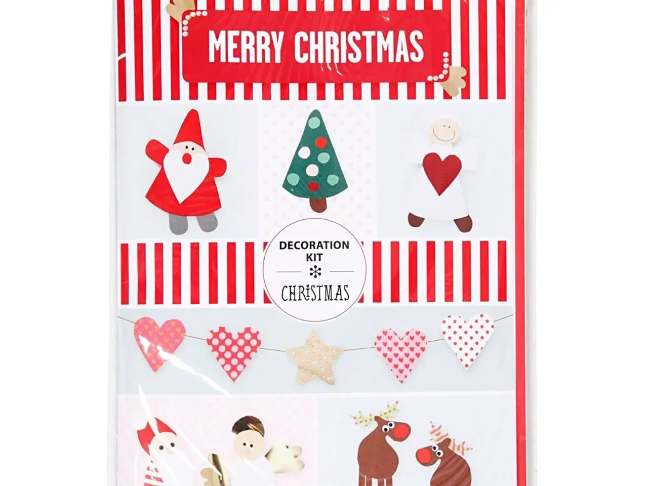 Billede 1 - Kreativ Klippepakke til Julefigurer - 1 pk.