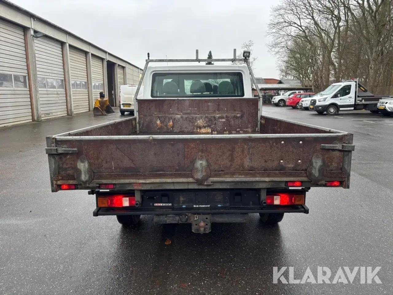 Billede 4 - Mandskabsbil Ford Transit med lad