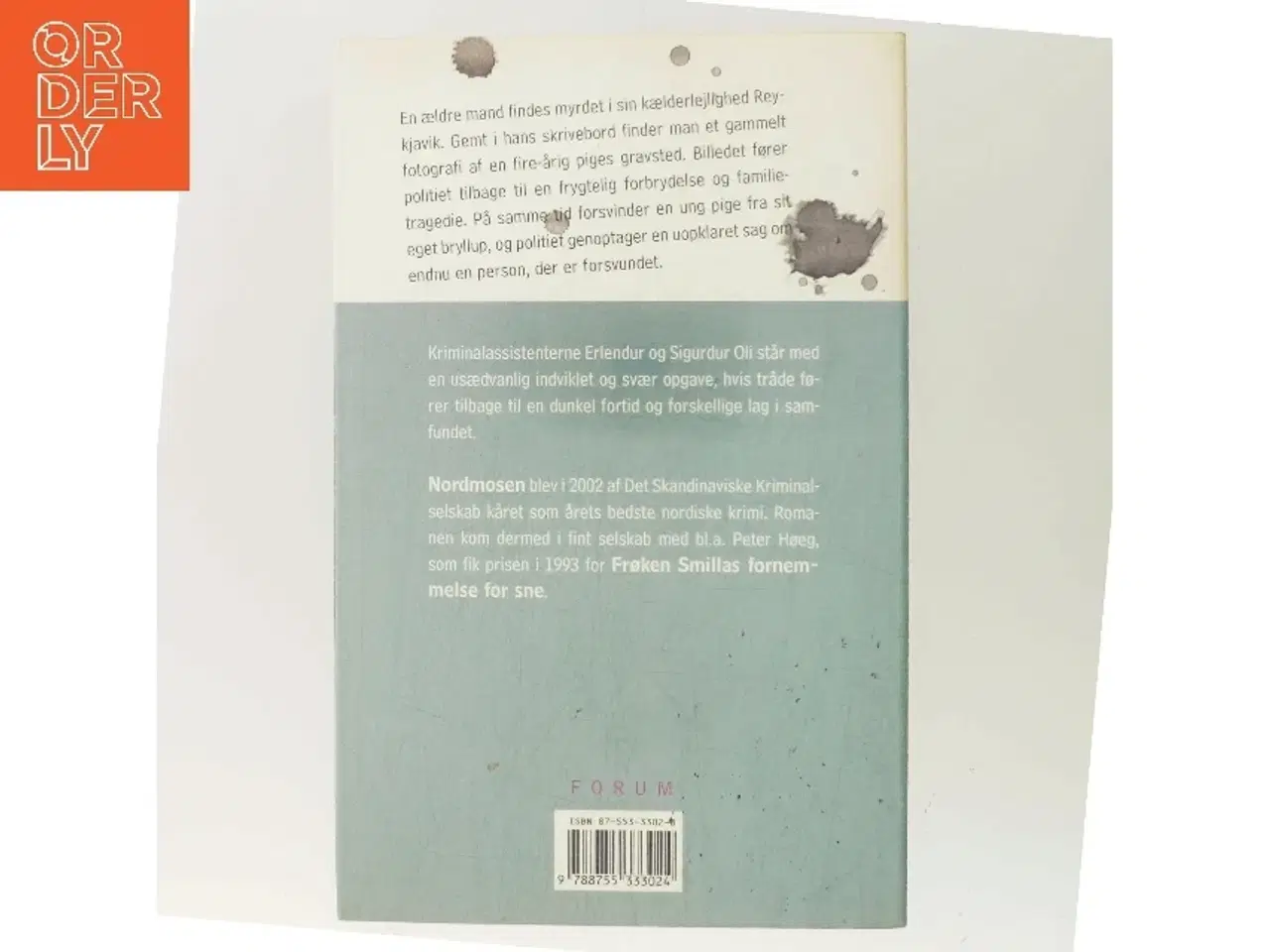 Billede 3 - Nordmosen : kriminalroman af Arnaldur Indriðason (Bog)