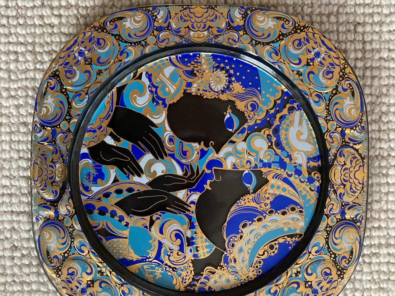 Billede 2 - Bjørn Wiinblad Glas platter
