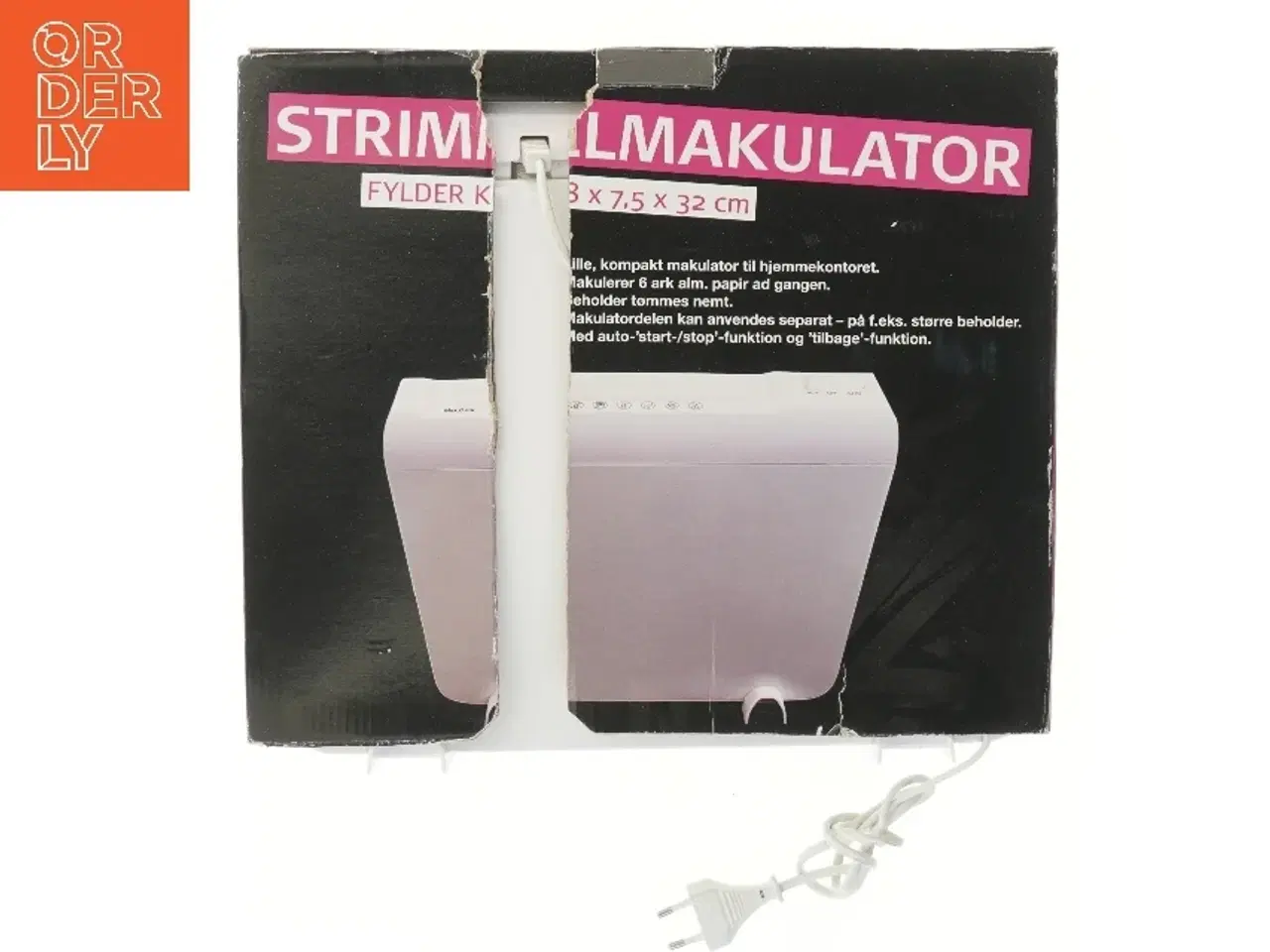 Billede 2 - Strimmelmakulator (str. 32x38 cm)