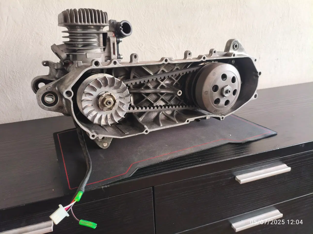Billede 1 - Nyrenoveret lodret minarelli motor 50cc STD