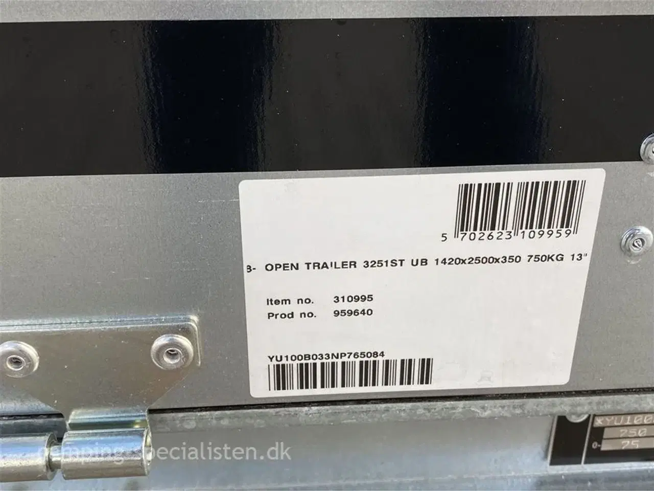 Billede 7 - 2024 - Brenderup 3251 ST UB 750 Kg.   Brenderup Trailer 3251 ST UB