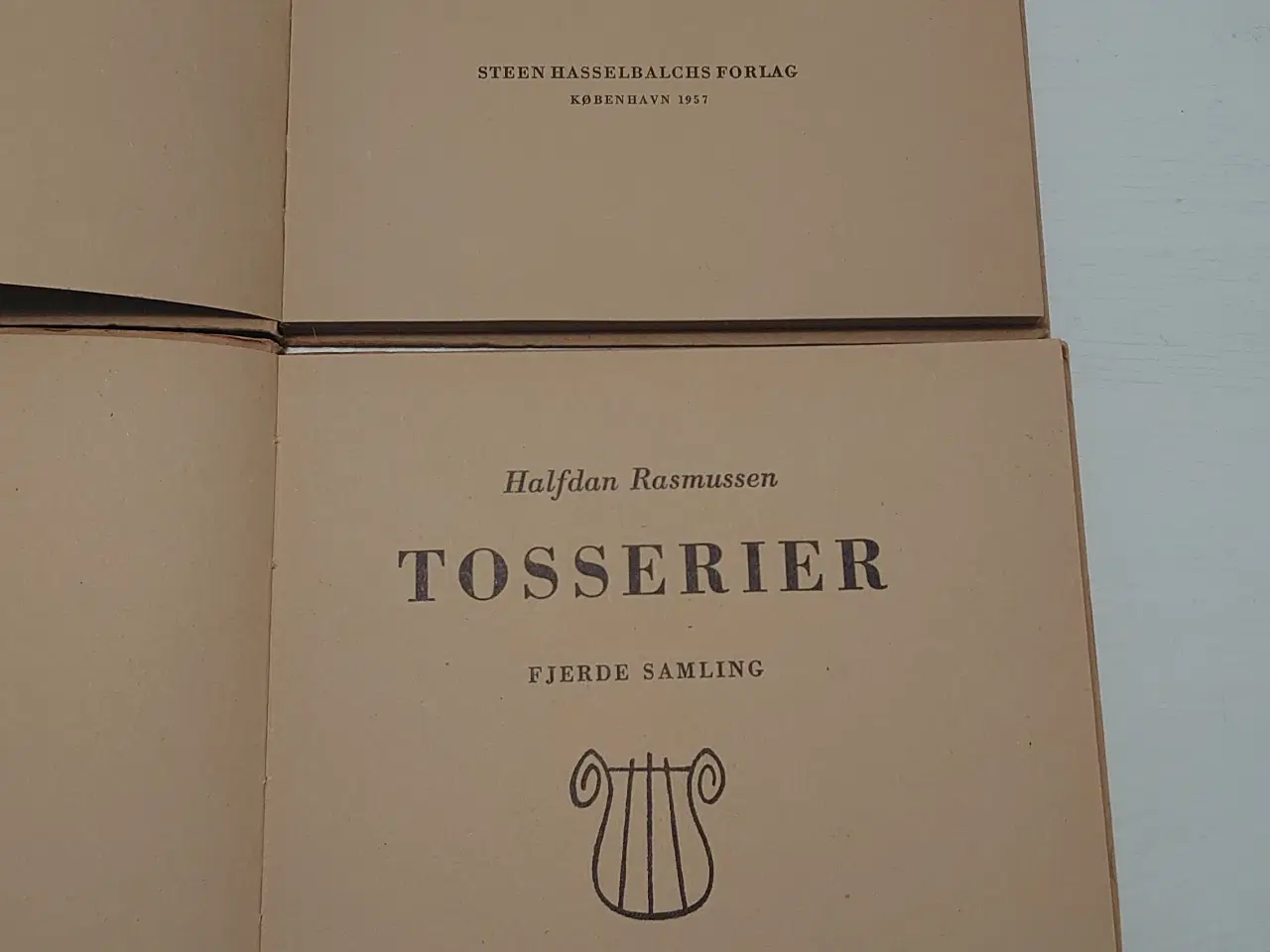 Billede 3 - Halfdan Rasmussen.Tosserier,4. og 7. saml. 1954,57