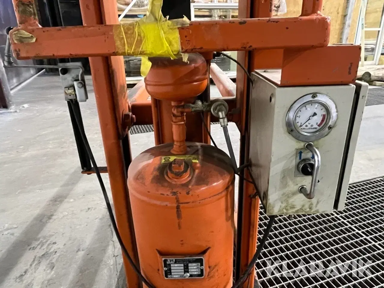 Billede 5 - Manuel/hydraulisk stabler Kallesøe 1000kg