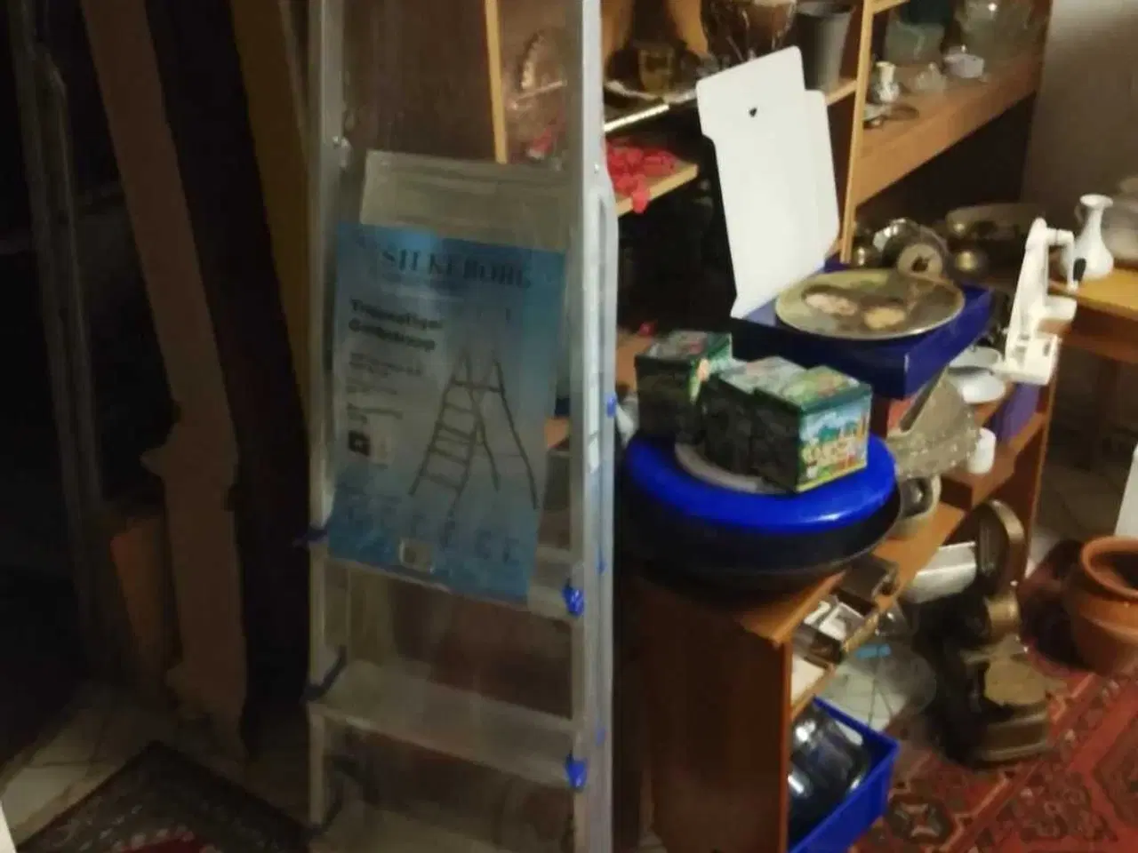 Billede 2 - 5 trins Stige, Silkeborg stigefabrik