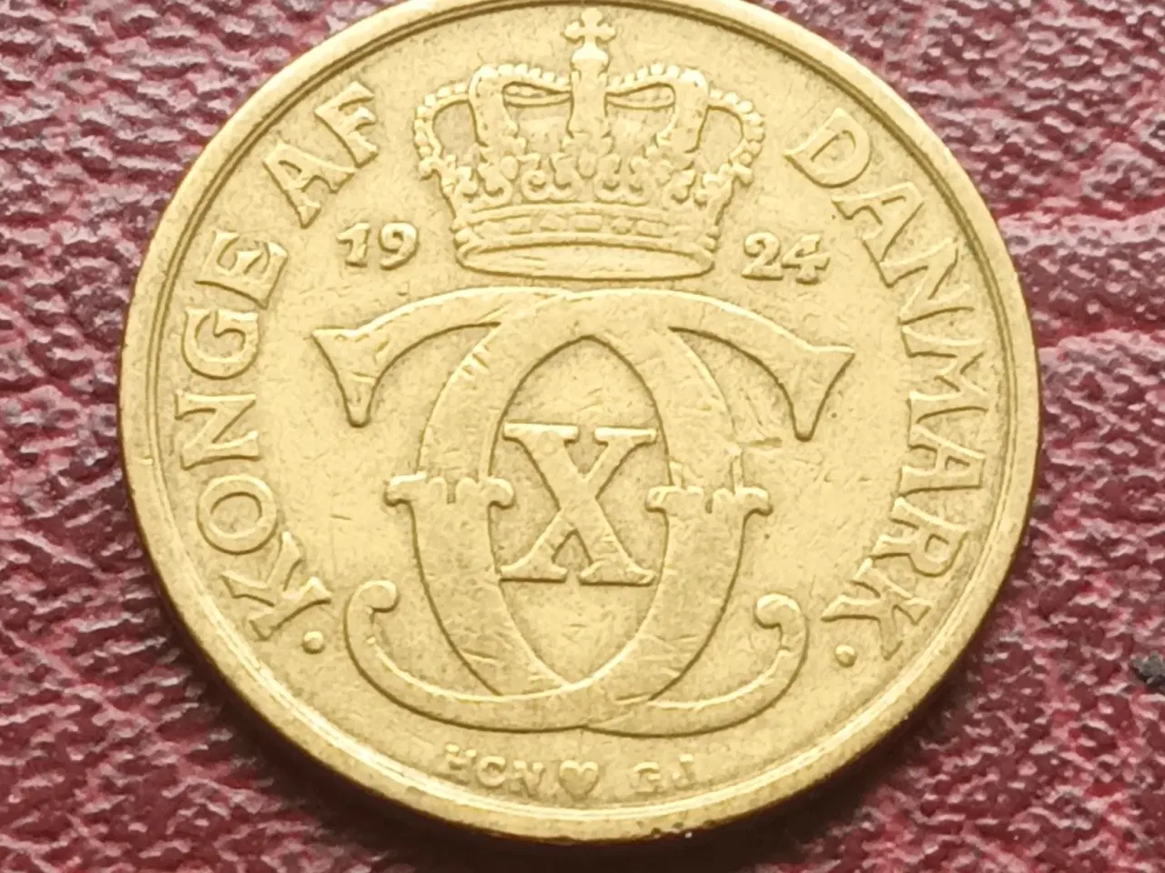 Billede 1 - 1 Kr 1924 Bedste af alle 1 kr.