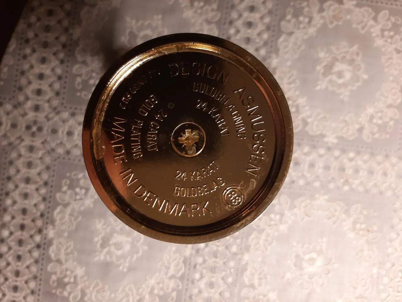 Billede 3 - Asmussen 4 dråbe bordlampe + lysestager