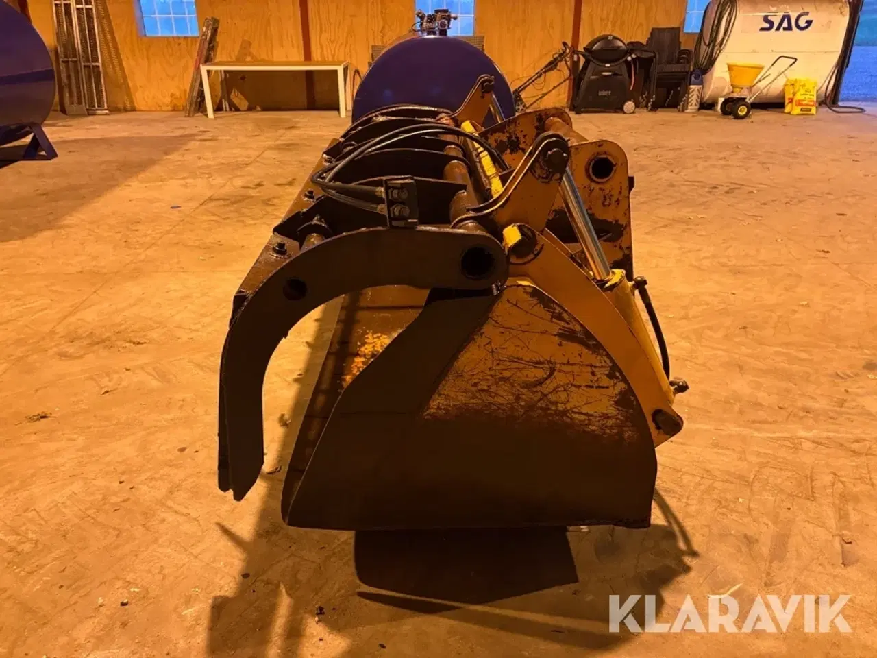 Billede 2 - Skovl med overfald Hauer Silagegreifschaufel